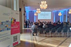Das Plenum bei der zweiten Konferenz zur gesellschaftlichen Resilienz.