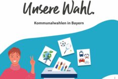 Titelbild Plakatausstellung mit Schriftzug "Unsere Heimat. Unsere Wahl."
